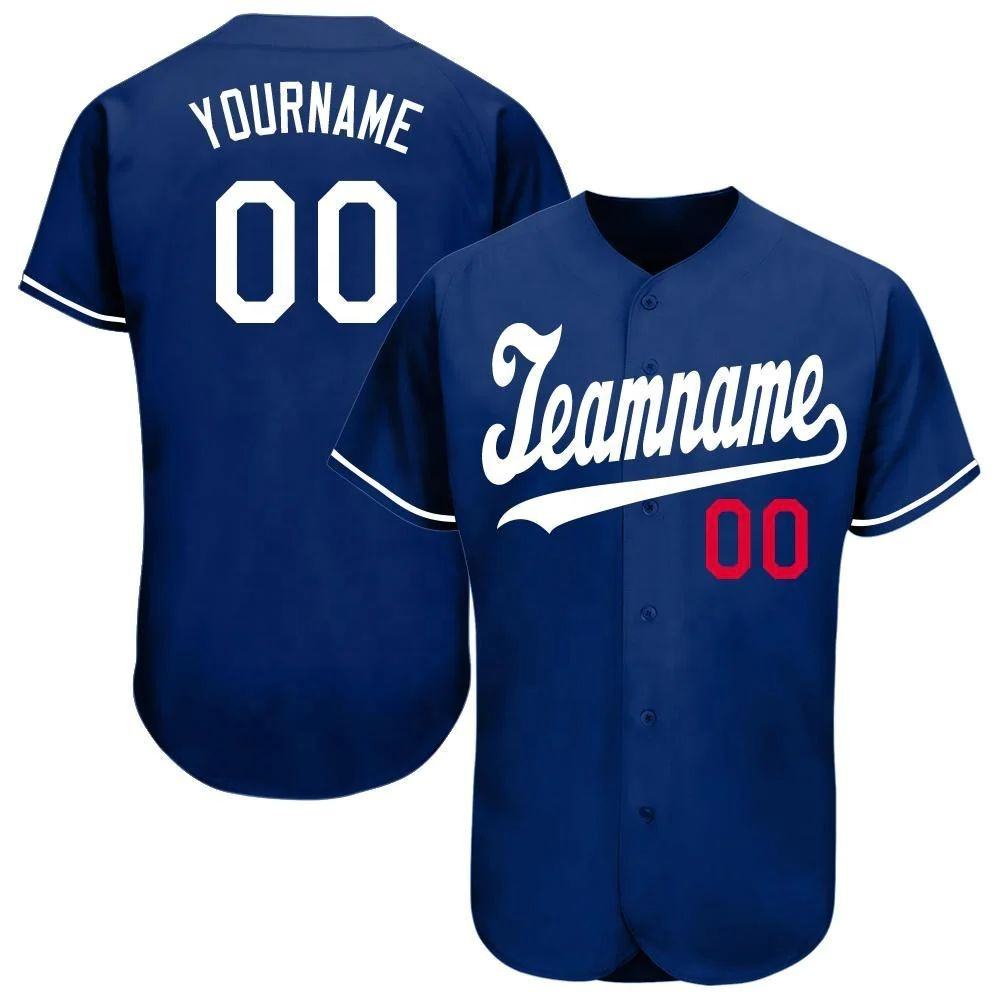 Custom Baseball Jersey "Royal Blue"
