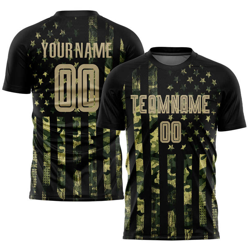 Custom Soccer Jersey "USA Camo"