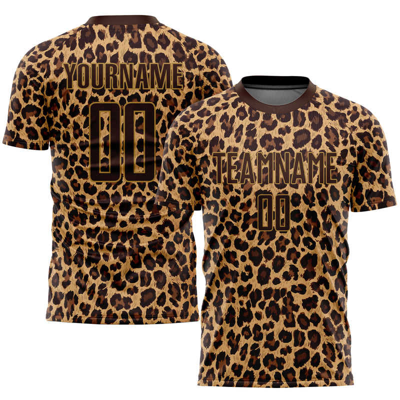 Custom Soccer Jersey "Leopard"