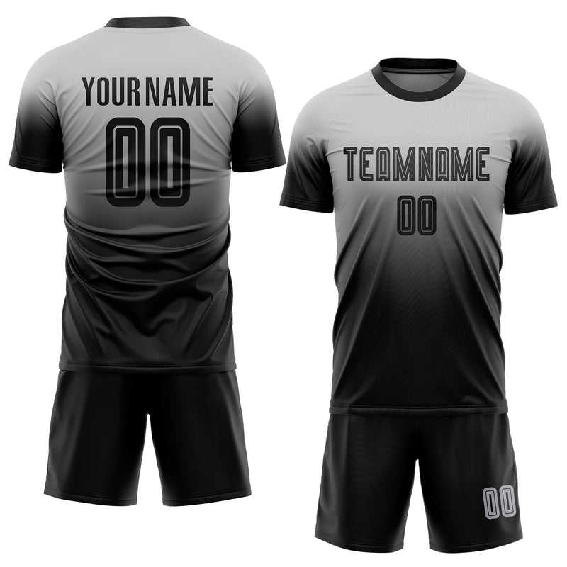 Custom Soccer Jersey "White Fade"