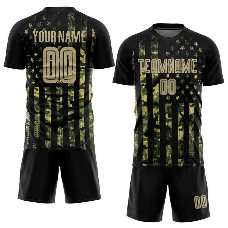 Custom Soccer Jersey "USA Camo"