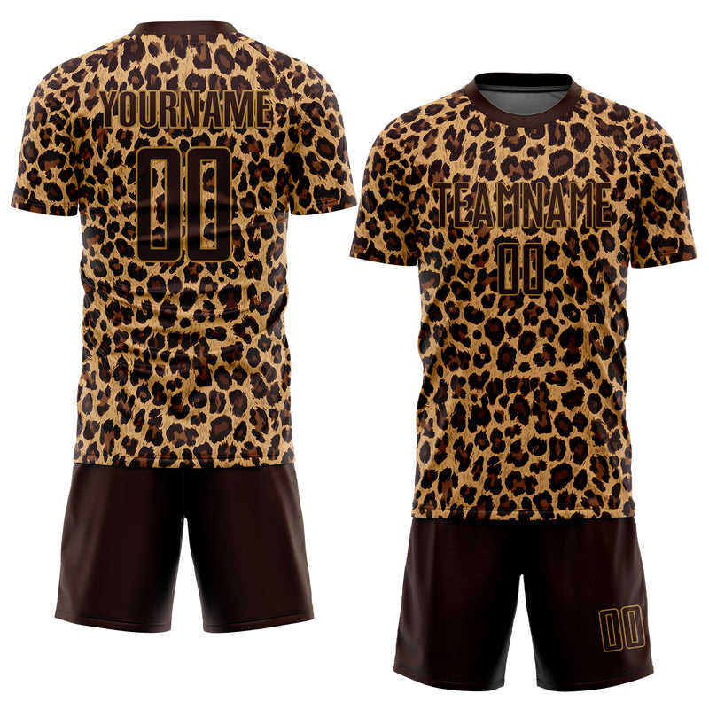 Custom Soccer Jersey "Leopard"