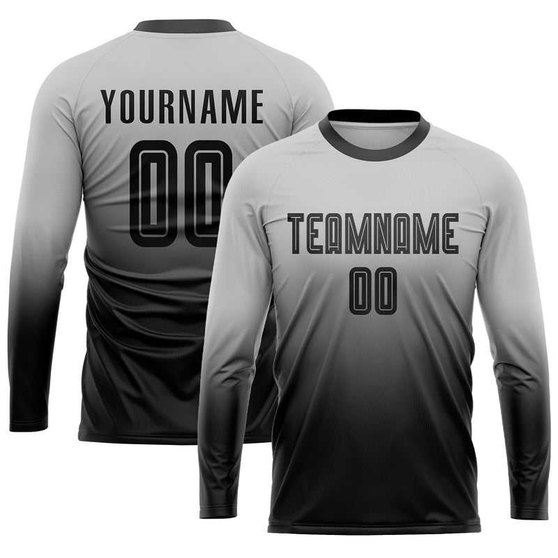 Custom Soccer Jersey "White Fade"
