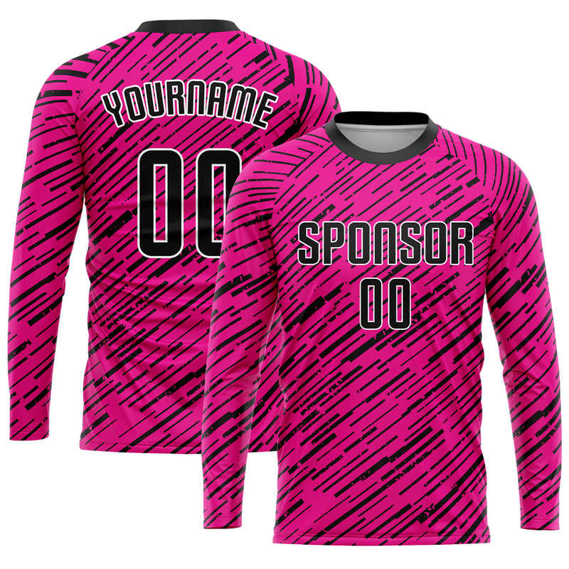 Custom Soccer Jersey "Pink/Black"