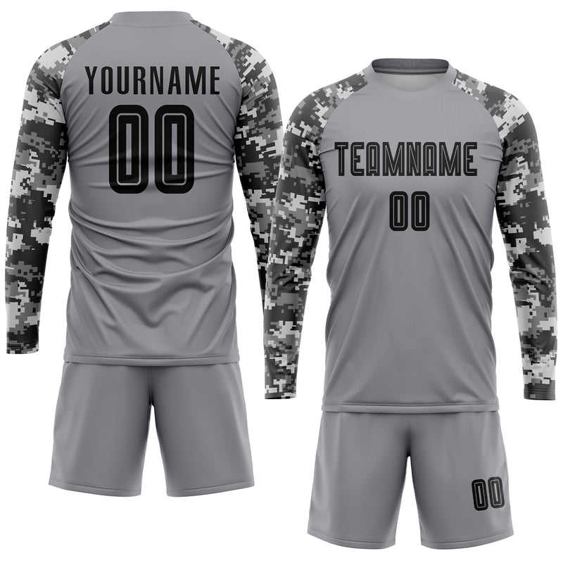 Custom Soccer Jersey "White Camo"