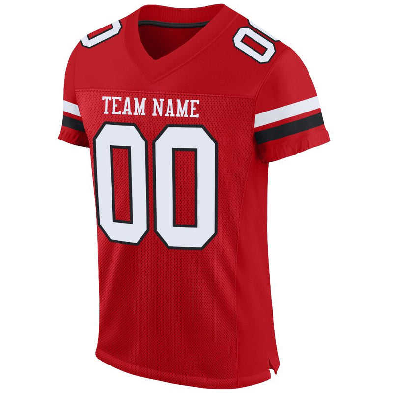 Custom Football Jersey "Red"
