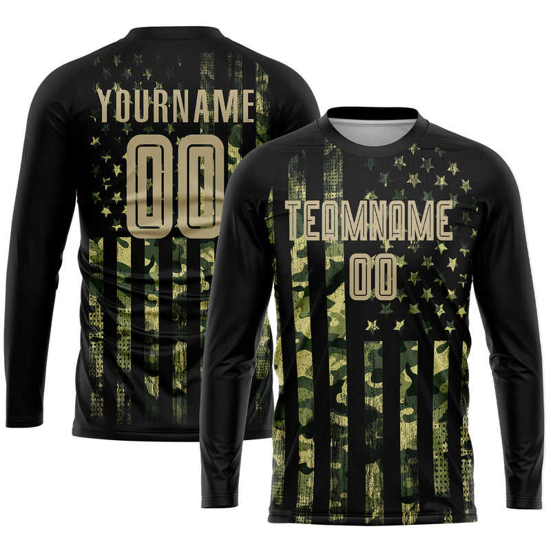 Custom Soccer Jersey "USA Camo"