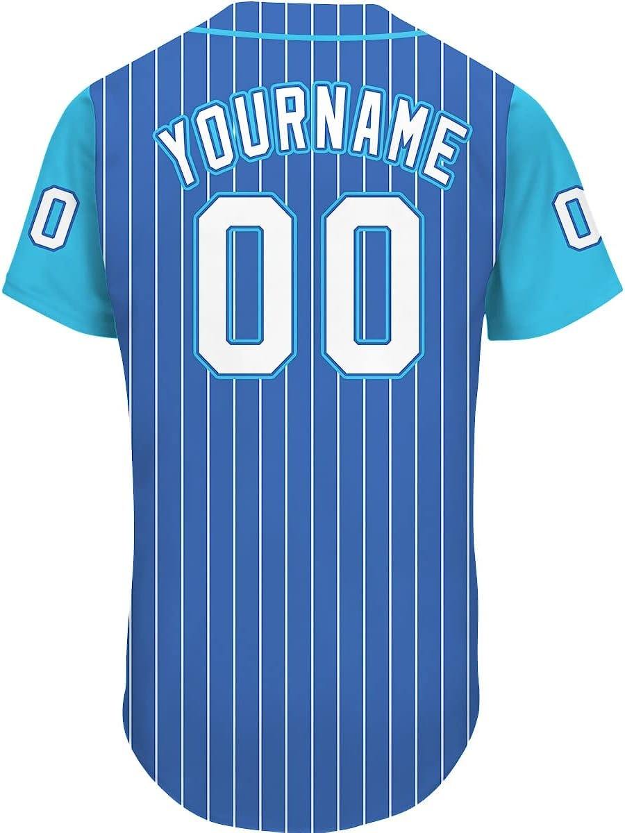 Custom Baseball Jersey "Baby Blue"