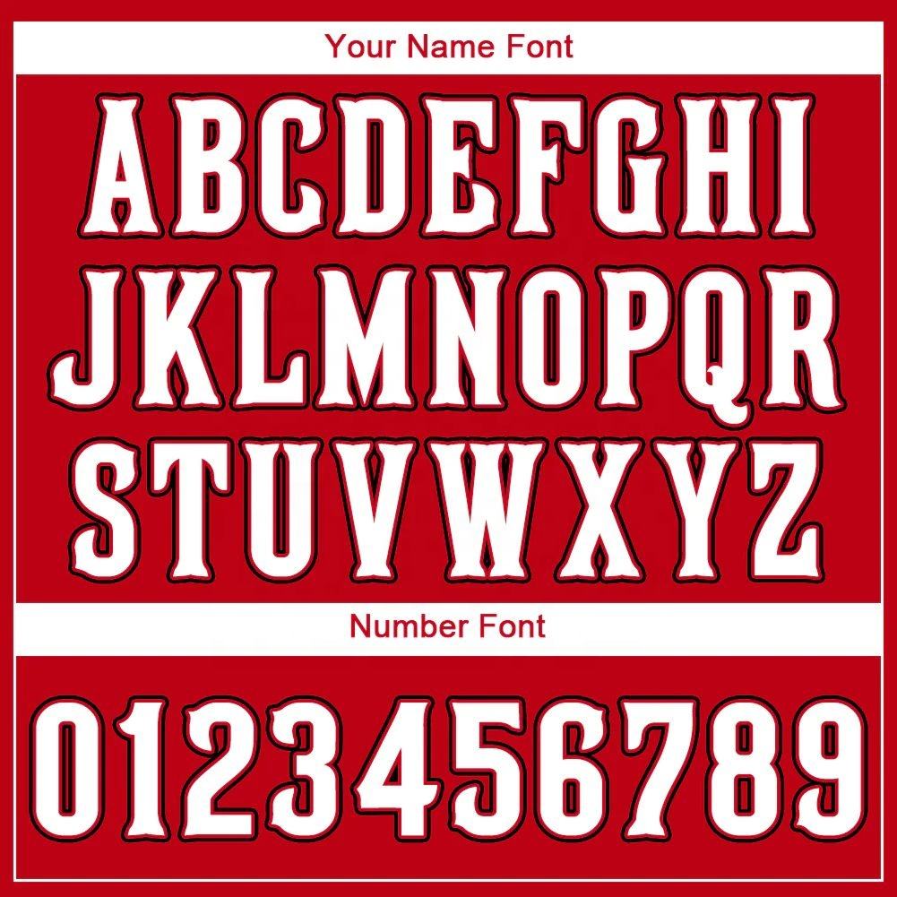 Custom Baseball Jersey "Red"