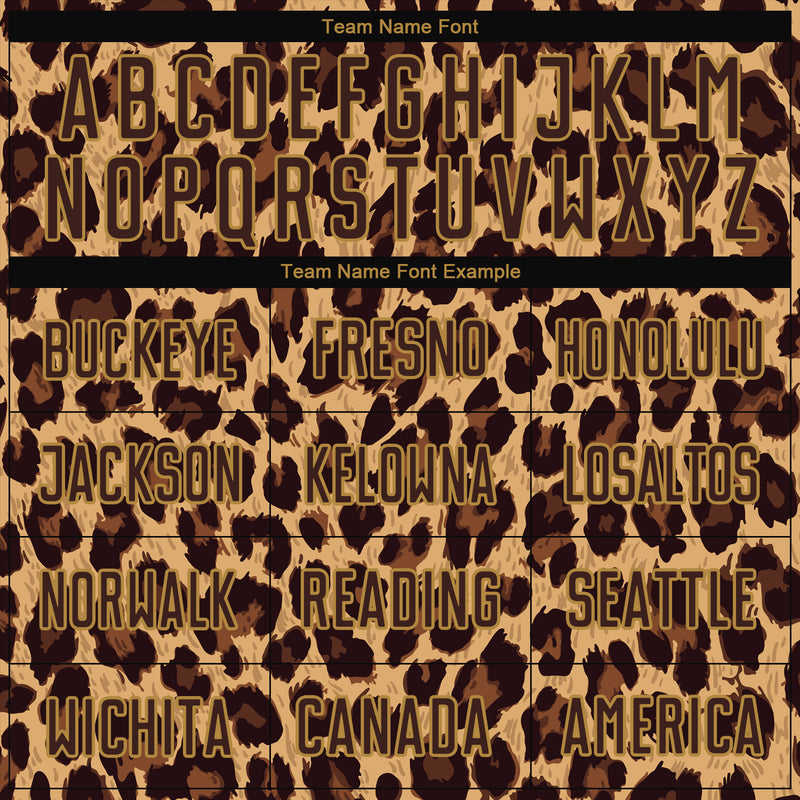 Custom Soccer Jersey "Leopard"