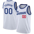 Custom Basketball Jersey "Royal Blue/White"