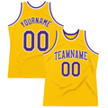 Custom Basketball Jersey "LA Yellow"
